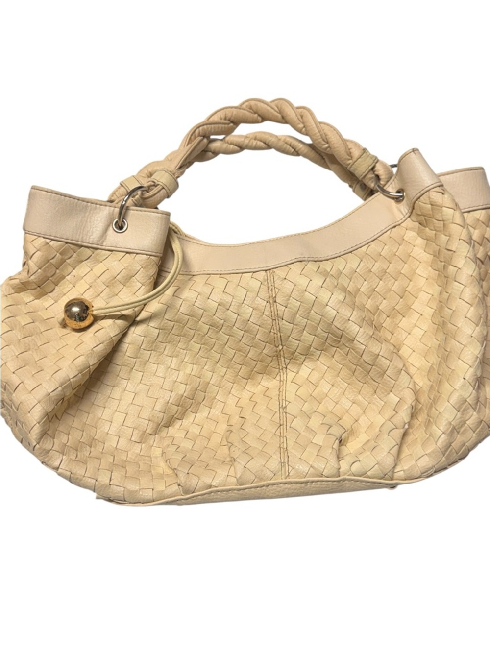 Loeffler Randall for Target large woven boho‎ whimsygoth granola satchel bag